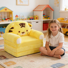 Cartoon Foldable Kids Sofa